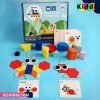 Puzzle Colorful tangram