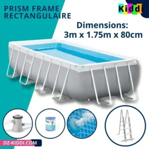 Piscine Prism Frame rectangulaire 3 x 1.75 x 80