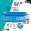 piscine  Easy Set 3,7 avec moteur
