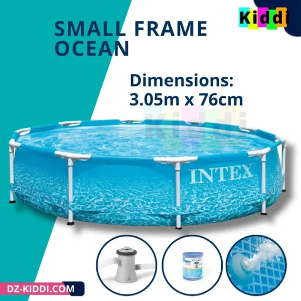Piscine Metal Frame Beachside 3 avec moteur
