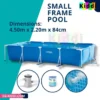 Piscine Metal Frame 4,50 avec moteur