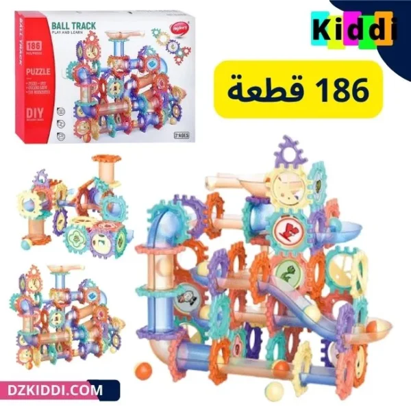 Circuit à Billes puzzle 186 pcs